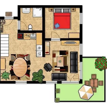 Hanseresidenz I Whg 18 Διαμέρισμα *