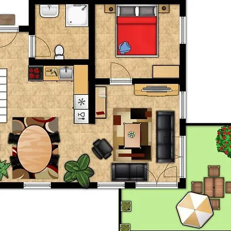 Lägenhet Hanseresidenz I Whg 18 *